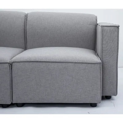 Debra Modular 3 Seater Sofa in Grey