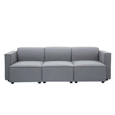 Debra Modular 3 Seater Sofa in Grey