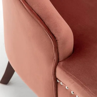 Collie Pink Accent Chair