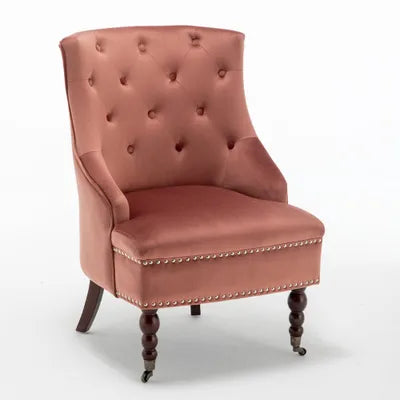 Collie Pink Accent Chair