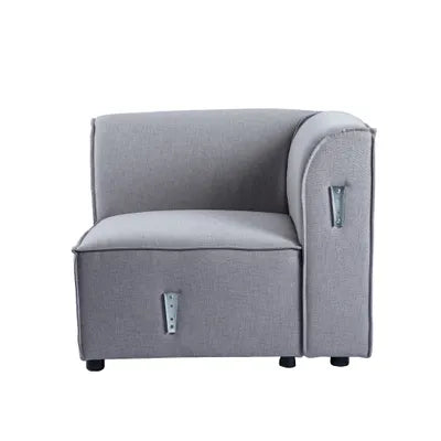 Debra Corner Sofa Module in Grey