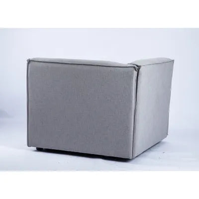 Debra Corner Sofa Module in Grey